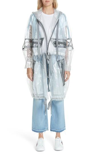 Women's Marc Jacobs Oversized Sport Parka, Size - Grey