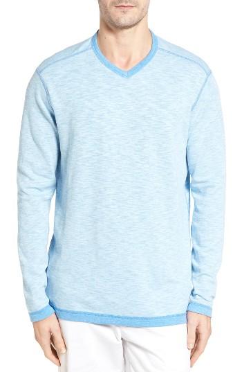 Men's Tommy Bahama Seaglass Reversible T-shirt - Blue