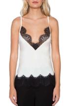 Women's Willow & Clay Lace Trim Camisole - Ivory