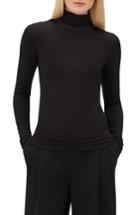 Women's Lafayette 148 New York Dresden Turtleneck - Black