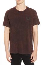 Men's True Religion Brand Jeans Washed Indigo Logo T-shirt