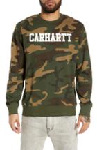 Men's Carhartt Work In Progress College Logo Sweatshirt - Green