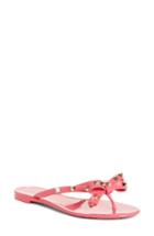 Women's Valentino Garavani 'rockstud' Flip Flop Us / 37eu - Pink