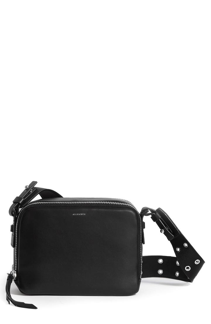 Allsaints Sid Leather Belt Bag - Black