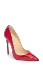 Women's Christian Louboutin 'so Kate' Pointy Toe Pump Us / 35eu - Pink