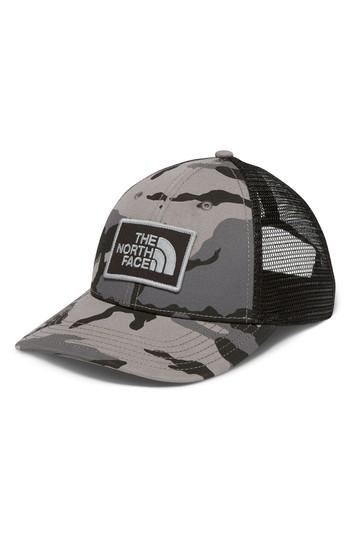 Men's The North Face Print Mudder Trucker Hat - Grey