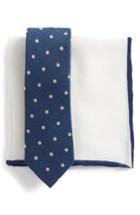 Men's The Tie Bar Dotted Hitch Style Box, Size - Blue