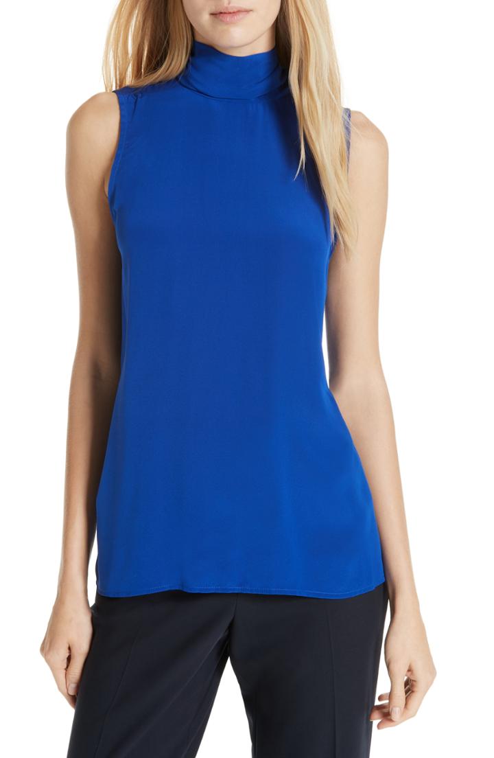 Women's Cece Tie Sleeve Top - Red