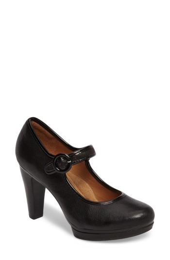 Women's Sofft Monique Mary Jane Platform Pump M - Black
