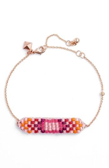 Women's Rebecca Minkoff Hadley Beaded Plaque Bracelet