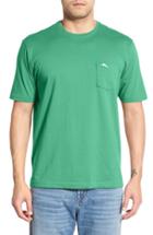 Men's Tommy Bahama 'new Bali Sky' Original Fit Crewneck Pocket T-shirt - Green