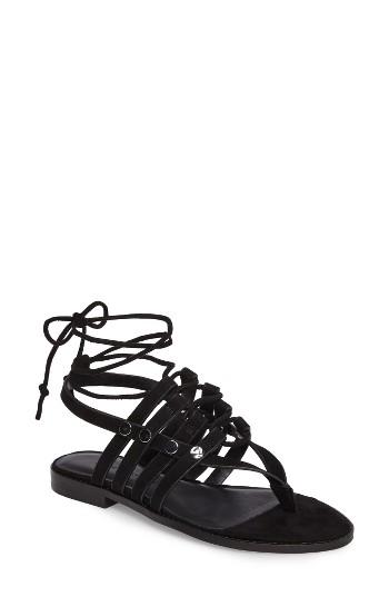 Women's Rebecca Minkoff Evonne Sandal M - Black