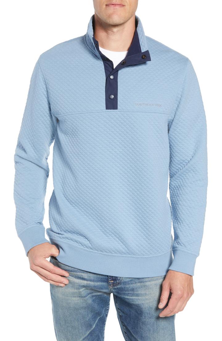Men's Southern Tide Prospect Quilted Pullover