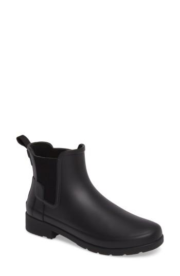 Women's Hunter Refined Chelsea Boot M - Black