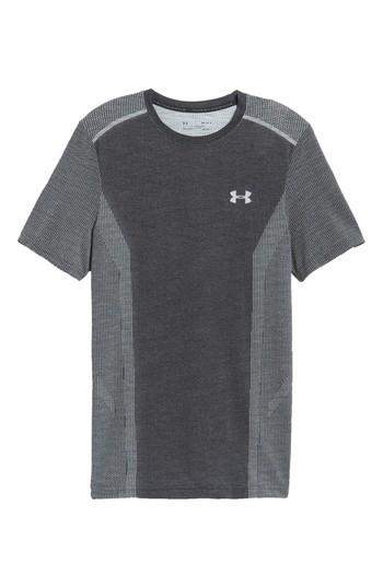 Men's Under Armour Threadborne Fit T-shirt, Size Large - White