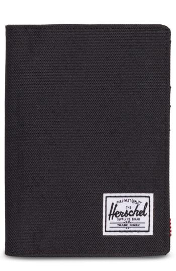 Men's Herschel Supply Co. Raynor Rfid Passport Case - Black