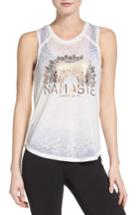 Women's Spiritual Gangster Namaste Sun Muscle Tee