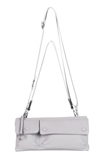Urban Originals Art Of Happiness Vegan Leather Crossbody Bag - Grey