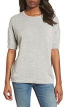Women's Velvet By Graham & Spencer Short Sleeve Sweatshirt - Grey