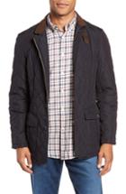 Men's Barbour Lutz Quilted Jacket, Size - Blue