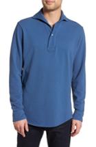 Men's Eidos Napoli Lupo Pique Polo - Blue