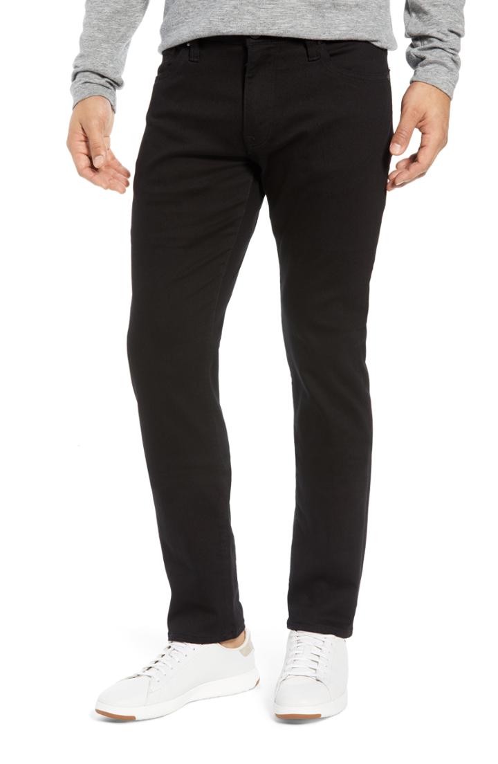 Men's 34 Heritage Cool Slim Straight Leg Jeans X 32 - Black