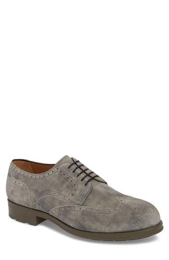Men's Magnanni Tormo Wingtip .5 M - Grey
