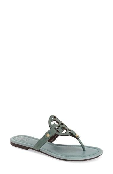 Women's Tory Burch 'miller' Flip Flop .5 M - Green