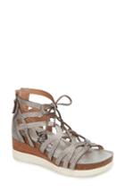 Women's Otbt Escapade Wedge Sandal M - Metallic