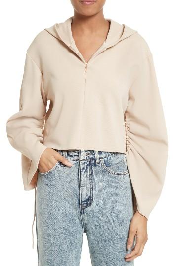 Women's Tibi Quarter Zip Hoodie