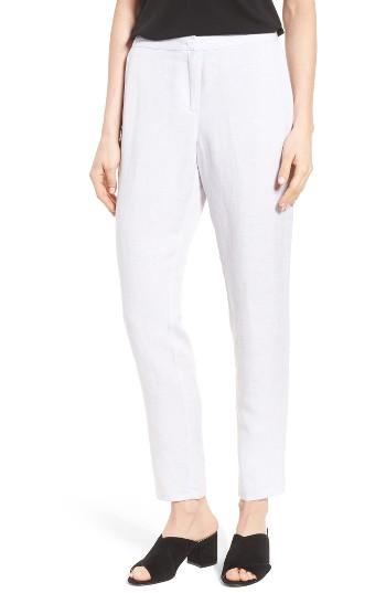 Women's Nic+zoe Everyday Linen Blend Pants - Grey