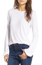 Women's Sun & Shadow Blouson Top, Size - Black