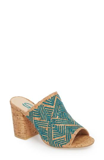 Women's Sbicca Tania Mule M - Blue