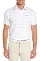 Men's Under Armour 'playoff' Loose Fit Short Sleeve Polo, Size - White