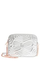 Ted Baker London Quilted Leather Camera Bag - Grey