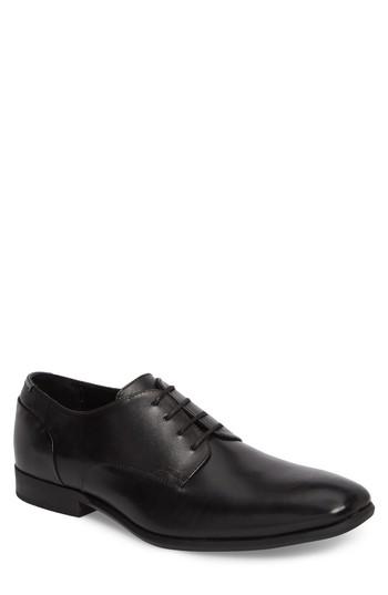 Men's Calvin Klein Lucca Plain Toe Derby M - Black