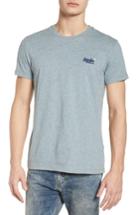 Men's Superdry Orange Label Vintage T-shirt, Size - Blue/green