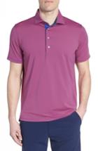 Men's Greyson Saranac Jersey Polo - Pink