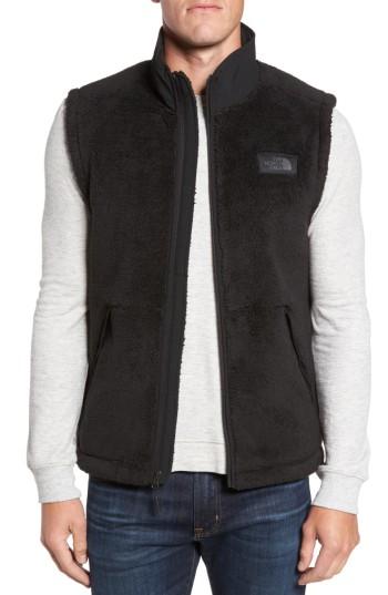 Men's The North Face Khampfire Fleece Vest - Black