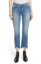 Women's Frame Le High Straight High Waist Triangle Hem Jeans - Blue