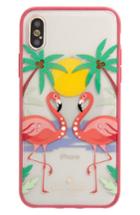 Kate Spade New York Jeweled Flamingos Iphone X Case - Pink