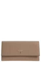 Women's Serapian Milano Rugiad Continental Wallet - Beige
