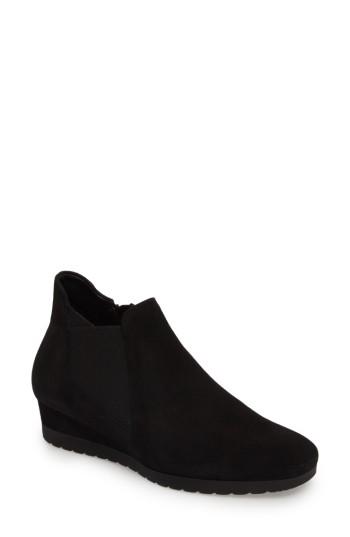 Women's Gabor Wedge Bootie .5 M - Black