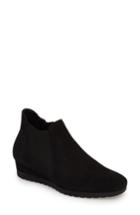 Women's Gabor Wedge Bootie .5 M - Black
