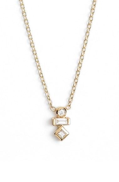 Women's Zoe Chicco Mixed Diamond Necklace