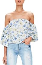 Women's Missguided Bardot Off The Shoulder Blouse