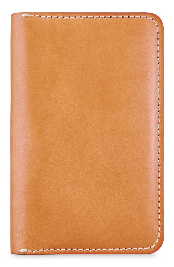 Men's Red Wing Leather Passport Wallet - Brown