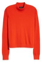 Women's Rag & Bone Yorke Cashmere Hoodie, Size - Red