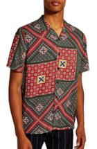 Men's Topman Geometric Classic Fit Shirt