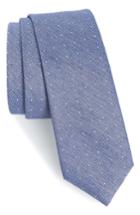 Men's Calibrate Dot Silk Blend Skinny Tie